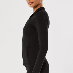 Womens Premium Activewear <b>Jacket</b> Long Sleeve Breathable Fitness <b>Workout</b> Training Running Gym Sports Clothing training wear sport - Product Image 1