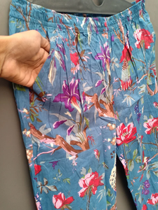 Conjunto de Pijama Coordinado con Estampado Animal para Mujer de Naaz Textile, Camisones Tejidos Casuales de Verano, Suaves y Transpirables de Algodón hasta la Rodilla - Product Image 3