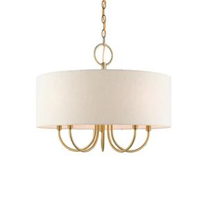 โคมไฟแชนเดอเลียร์โคมไฟระย้าสำหรับบ้านภัตตาคารไฟโลหะดีไซน์แบบนอร์ดิกใหม่หรูหราทันสมัยตกแต่งแฟนซี - Product Image 1