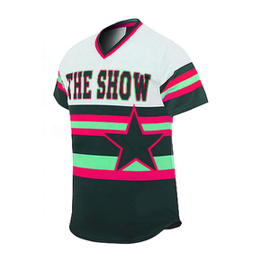 Custom Full Sublimation Baseball Uniform <b>Set</b> V-Neck Striped Jersey with Matching Cropped Pants Performance Team Sportswear - Product Image 3