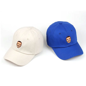 Mens Custom 100% Cotton Baseball <b>Cap</b> Double Colour 3D Embroidered Baggy 6-Panel Breathable & <b>Waterproof</b> Image Style Sports Hats - Product Image 1