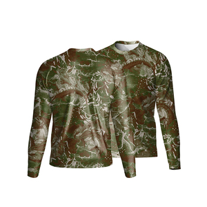Camiseta de Protección Solar UPF 50 con Estampado de Tiburón, Manga Larga, Unisex, para Adultos, Ropa de Pesca, Anti-UV, Poliéster - Product Image 6