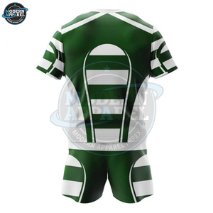 Uniforme de Rugby Sublimado para Hombre, Nuevo, al por Mayor, con Diseño Impreso y Pantalones Cortos, Uniforme de Rugby Profesional - Product Image 3
