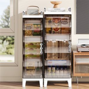 7.87X9.96X28.94 pollici stretto spazio pieghevole armadio portaoggetti in plastica magnetica Organizer per bagno soggiorno - Product Image 2