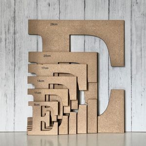 Custom Laser Cut MDF Alphabet <b>Letters</b> for Premium <b>Wall</b> Decor by handmade Collection - Product Image 1