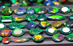 Lot de pierres précieuses d'opale noire éthiopienne naturelle à facettes, pierres brutes pour la fabrication de bijoux, fournisseur en gros, exportation mondiale B2B - Product Image 3