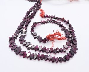 AAA Natural Rhodolite Garnet Smooth Marquise Shape <b>Beads</b> 5x9 MM Side Drill Garnet Marquise <b>Beads</b> 14 Inch Strand Plain Garnet - Product Image 6