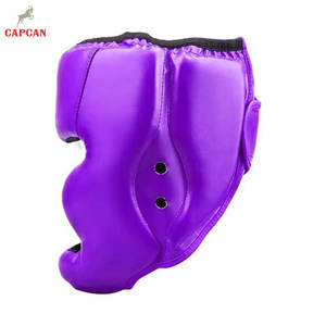 อุปกรณ์ป้องกันศีรษะสำหรับชกมวยน้ำหนักเบาเพื่อการฝึกซ้อมที่สะดวกสบาย อุปกรณ์ป้องกันศีรษะสำหรับชกมวยพร้อมแผ่นรองเสริมเพื่อการปกป้องที่ดีขึ้น - Product Image 3