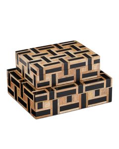 Luxury Geometric Bone Inlay <b>Keepsake</b> <b>Box</b> Handmade Decorative Storage Premium Handmade Chevron Bone Inlay Decorative Storage <b>Box</b> - Product Image 3