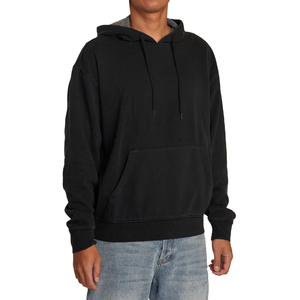 Sudaderas con Capucha 100% Algodón al por Mayor para Hombre, Forro Polar de Invierno, Logotipo Personalizado, Estampado Sólido, Térmicas - Servicio OEM - Product Image 2
