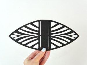 Vintage Style Metal Napkin <b>Holder</b> Classic Dining Table Organizer - Product Image 4