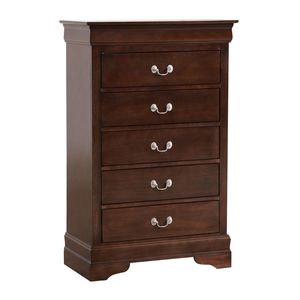 Nouvelle commode Louis Philippe G2125 finition Cappuccino - Product Image 5