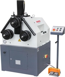 Industrial <b>Roll</b> Bending Machine, Heavy Duty Hydraulic Bender for Steel Pipe, Tube & Bar | 2HP Motor, 220V 3-Phase - Product Image 1