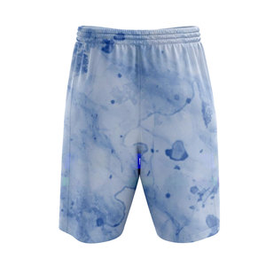 กางเกงขาสั้นชายหาดโพลีเอสเตอร์ 100% รุ่นใหม่สำหรับฤดูร้อน กางเกงกีฬาออกกำลังกายกลางแจ้งทรงหลวม แห้งเร็ว ใส่เล่นน้ำทะเล - Product Image 2
