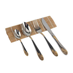 Ensemble de couverts élégants et durables en acier inoxydable |   Couverts modernes pour une cuisine contemporaine et les réceptions - Product Image 3