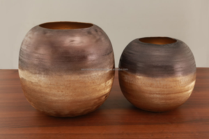 Modern <b>Textured</b> Design Handmade Eco-Friendly High Quality Metal <b>Vase</b> Home Decor Tabletop Living Room Wedding Occasions-Hot Azora - Product Image 2