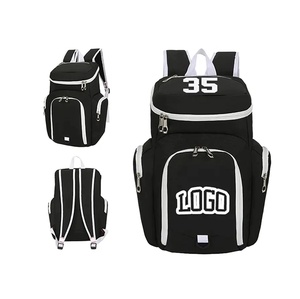 Sac à dos de sport unisexe pour basketball et football avec compartiment pour ballon, en tissu Oxford durable, fermeture éclair, sac de basketball - Product Image 2