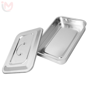 Plateau pour instruments médicaux en acier inoxydable IMANS ENTERPRISES, autoclavable, qualité chirurgicale, manuel, IE-MT-0038, pour salle d'opération - Product Image 5