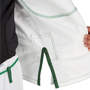 Unisex Karate Gi White 100% Cotton Breathable Martial Arts Uniform Adult Regular Fit - Product Image 3