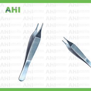 Pinces à dissection AHI droites, taille personnalisée, instrument chirurgical de précision manuel, certifié CE, pour usage en soins intensifs, fabriqué au Pakistan - Product Image 4