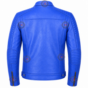 Premium genuine leather biker motorcycle <b>jacket</b> <b>men</b> street riding motocross racing <b>cycling</b> motorbike outerwear custom oem <b>jacket</b> - Product Image 4