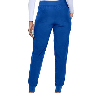 Pantalon de travail moderne et simple, extensible, pour hôpital, style jogger, disponible en plusieurs couleurs, réutilisable, matière douce, avec grandes poches - Product Image 3