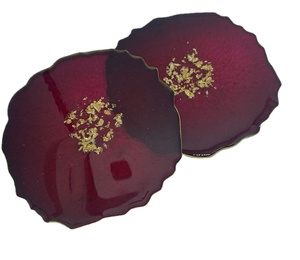 ที่ใส่ผ้าเช็ดปากหินอาเกตสีชมพูธรรมชาติ - Product Image 6