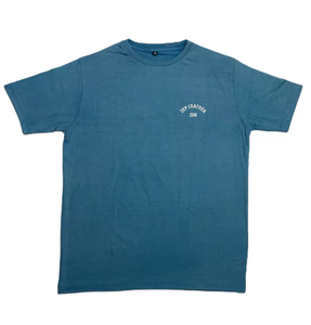 Custom <b>Men</b> Regular Fit 100% Cotton Knitted Formal <b>Turtleneck</b> Solid Vintage Acid Wash Short Sleeve T-shirt Silk Screen Printing - Product Image 6