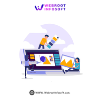 Şirket özel tasarım ve dijital yaratıcı dergi başlığı Webroot Infosoft 7+ yıllık deneyim en ucuz fiyat Grafik