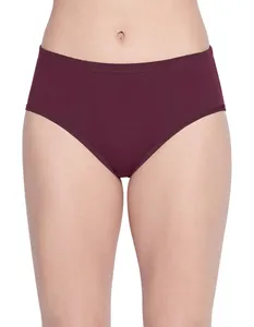 Venta al por mayor directa de fábrica OEM: Bragas hipster de cintura media para mujer, de algodón/spandex, colores sólidos, con logotipo privado personalizado. - Product Image 6