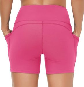 Pantalones Cortos de Verano para Mujer y Niña, con Logotipo Personalizado, de Cintura Alta Elástica, de Secado Rápido, con Efecto Levanta Glúteos, de Spandex - Product Image 4