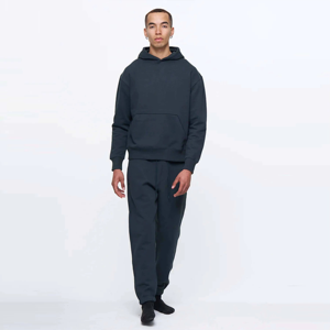 2026 New Year <b>Men's</b> Gym Fitness Tech Fleece Breathable Two-Piece Sports Tracksuit 100% Cotton Jogging <b>Suit</b> <b>for</b> Winter Track - Product Image 4