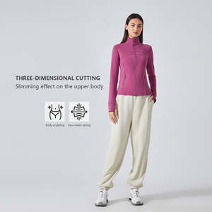 Manteau de sport d'hiver pour femme, chaud et respirant, avec capuche et col montant, 100 % coton, coupe ajustée, idéal pour l'extérieur et les loisirs - Product Image 4