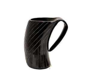 Mug à bière artisanal en corne de buffle de qualité supérieure, moderne, durable, poli, tasse à café SALEEM INTERNATIONAL SI-S409 - Product Image 4