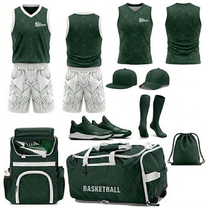 Pakistan Made Bulk Wholesale Orders High Quality Moisture Wicking Breathable Basketball Kits 100% <b>Polyester</b> Unisex Online Sale - Product Image 1