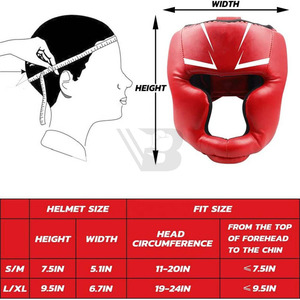 Protège-tête en cuir de haute qualité à double visière pour la boxe, le MMA, les arts martiaux et l'équitation, avec protection renforcée, design durable et respirant - Product Image 6