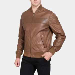 Chaqueta de Cuero para Hombre Joven, Estilo Urbano, Fabricante Pakistaní, Chaquetas de Cuero para Invierno, Chaquetas de Cuero Cálidas para Hombre - Product Image 1