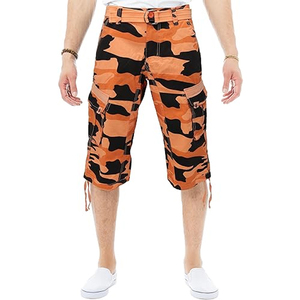 <b>Long</b> men's <b>cargo</b> <b>shorts</b> with multiple flap pockets reinforced details and tough build made for adventures <b>Cargo</b> <b>Shorts</b> for Men's - Product Image 1