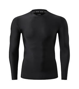 ADOREISM Camiseta de compresión unisex de manga corta con protección solar UPF 50+, transpirable y de secado rápido - Product Image 1