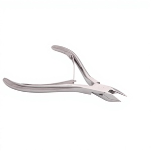 Cuticle Nipper Scissor Cut Dead Skin Remover Clip Manicure Pedicure <b>Nails</b> <b>Tools</b> Metal Wide Jaw Opening Beauty Concept - Product Image 1