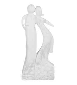 Modern Marble Figurative Sculpture Handmade Artistic <b>Figure</b> Tabletop Decor Living Room Display - Product Image 5
