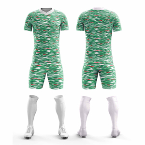 Uniforme de football de qualité professionnelle pour équipes et clubs en bleu |   Tailles pour hommes, femmes et jeunes, prix bas, prix de gros - Product Image 4