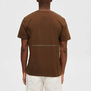 Camiseta de Manga Corta para Hombre, Nueva Colección de Verano, el Mejor Diseño, 100% Algodón, Cuello Redondo, Impresión Digital de Alta Calidad, Patrón Liso, Tejido de Punto - Product Image 4