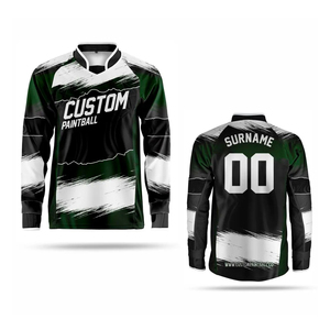 Maillots de paintball haut de gamme, production OEM sous marque privée avec tissu à séchage rapide, graphismes personnalisés et services d'exportation en gros - Product Image 1
