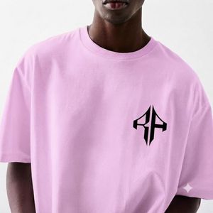 Camiseta Casual de Algodón 100% para Hombre, de Primera Calidad, Corte Holgado, con Logotipo Personalizado Serigrafiado, Color Azul Marino, de Secado Rápido, Cuello Redondo - Product Image 6