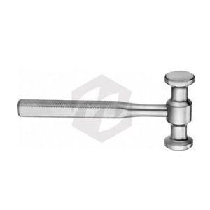 Marteau chirurgical orthopédique manuel personnalisé de qualité supérieure, longueur 184 mm, 458 g, tête en caoutchouc de 30 mm, certifié MOL, pour implants osseux - Product Image 5