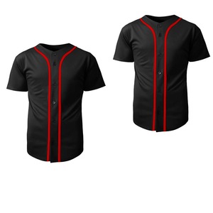Cheap Price Baseball Jersey <b>Low</b> MOQ Sports Clothing Comfortable Breathable Men Baseball Jersey - Product Image 5