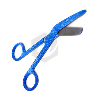 Tijeras para Vendajes de Primera Calidad con Diseño de Gotas de Rocío Azules, 5.5 Pulgadas (14 cm), Instrumentos Médicos de Acero Inoxidable de Alta Calidad - Product Image 3