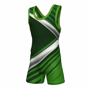 Trajes de Lucha Personalizados para Hombre con Logotipo Frontal Sublimado, Trajes de Lucha Internacionales de Eslovaquia - Product Image 2