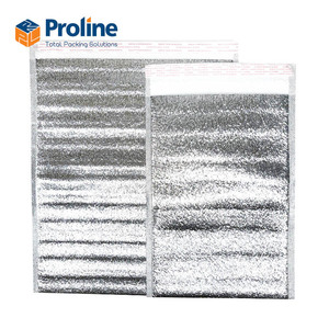 Bolsa Térmica para Entrega de Alimentos, Impermeable, Ecológica, Desechable, con Cierre de Cremallera, Material PE - Product Image 1